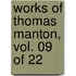 Works Of Thomas Manton, Vol. 09 Of 22