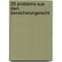 20 Probleme aus dem Bereicherungsrecht