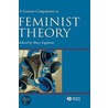 A Concise Companion To Feminist Theory door Mary Eagleton