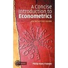 A Concise Introduction to Econometrics door Philip Hans Franses