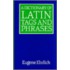 A Dictionary Of Latin Tags And Phrases