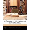 A Digest Of Metabolism Experiments ... door Wilbur Olin Atwater