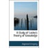A Study Of Locke's Theory Of Knowledge