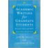 Academic Writing for Graduate Students