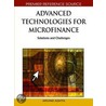 Advanced Technologies For Microfinance door Onbekend