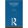 American Studies In Altaic Linguistics door N.N. Poppe