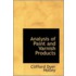 Analysis Of Paint And Varnish Products