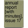 Annual Report [With Minutes], Issue 17 by New York