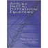 Applied Partial Differential Equations