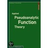 Applied Pseudoanalytic Function Theory by Vladislav V. Kravchenko