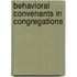 Behavioral Convenants in Congregations