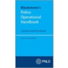 Blackst Police Op Handb Pract & Proc X door Clive Harfield