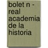 Bolet N - Real Academia De La Historia