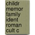 Childr Memor Family Ident Roman Cult C
