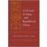 Civil Law In Qing And Republican China