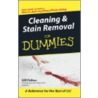 Cleaning And Stain Removal For Dummies by Gill Chilton
