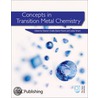 Concepts In Transition Metal Chemistry by Lesley E. Smart