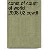 Const Of Count Of World 2008-02 Ccw:ll door Onbekend