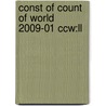 Const Of Count Of World 2009-01 Ccw:ll door Onbekend