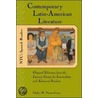 Contemporary Latin American Literature door Gladys M. Varona-Lacey