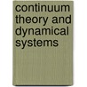 Continuum Theory And Dynamical Systems door West West