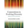 Corporations Evolving Diversity Clms C door Masahiko Aoki
