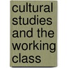 Cultural Studies And The Working Class door Sally R. Munt