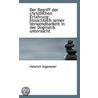 Der Begriff Der Christlichen Erfahrung door Heinrich Sogemeier