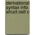 Derivational Syntax Info Struct Ostl C
