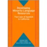 Developing Minority Language Resources by Rebecca Chavez