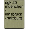 Dgk 20 Muenchen / Innsbruck / Salzburg door Mair Generalkarten Pocket