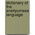 Dictionary of the Aneityumese Language