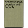 Distinctiveness, Coercion and Sonority door Georgetown University
