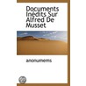 Documents In Dits Sur Alfred De Musset door . anonumems
