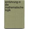 Einführung in die mathematische Logik door Alfred Tarski