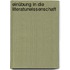 Einübung in die Literaturwissenschaft