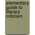 Elementary Guide To Literary Criticism
