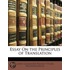 Essay On The Principles Of Translation