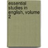 Essential Studies in English, Volume 2