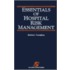 Essentials Of Hospital Risk Management