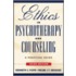 Ethics In Psychotherapy And Counseling