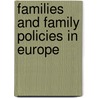 Families And Family Policies In Europe door Marie-Therese Letablier