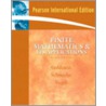 Finite Mathematics And Its Application door Martha Siegel