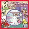 Five Little Monkeys Jumping on the Bed door Twin Sisters