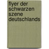 Flyer der Schwarzen Szene Deutschlands by Andrea Schilz