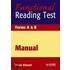 Functional Reading Tests Speciment Set