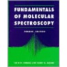 Fundamentals Of Molecular Spectroscopy door Elaine McCash