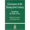Governance in the Twenty-First Century door Guy Peters