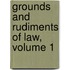 Grounds and Rudiments of Law, Volume 1