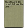 Grundsatze Der Moralphilosophie (1787) door Christian Garve